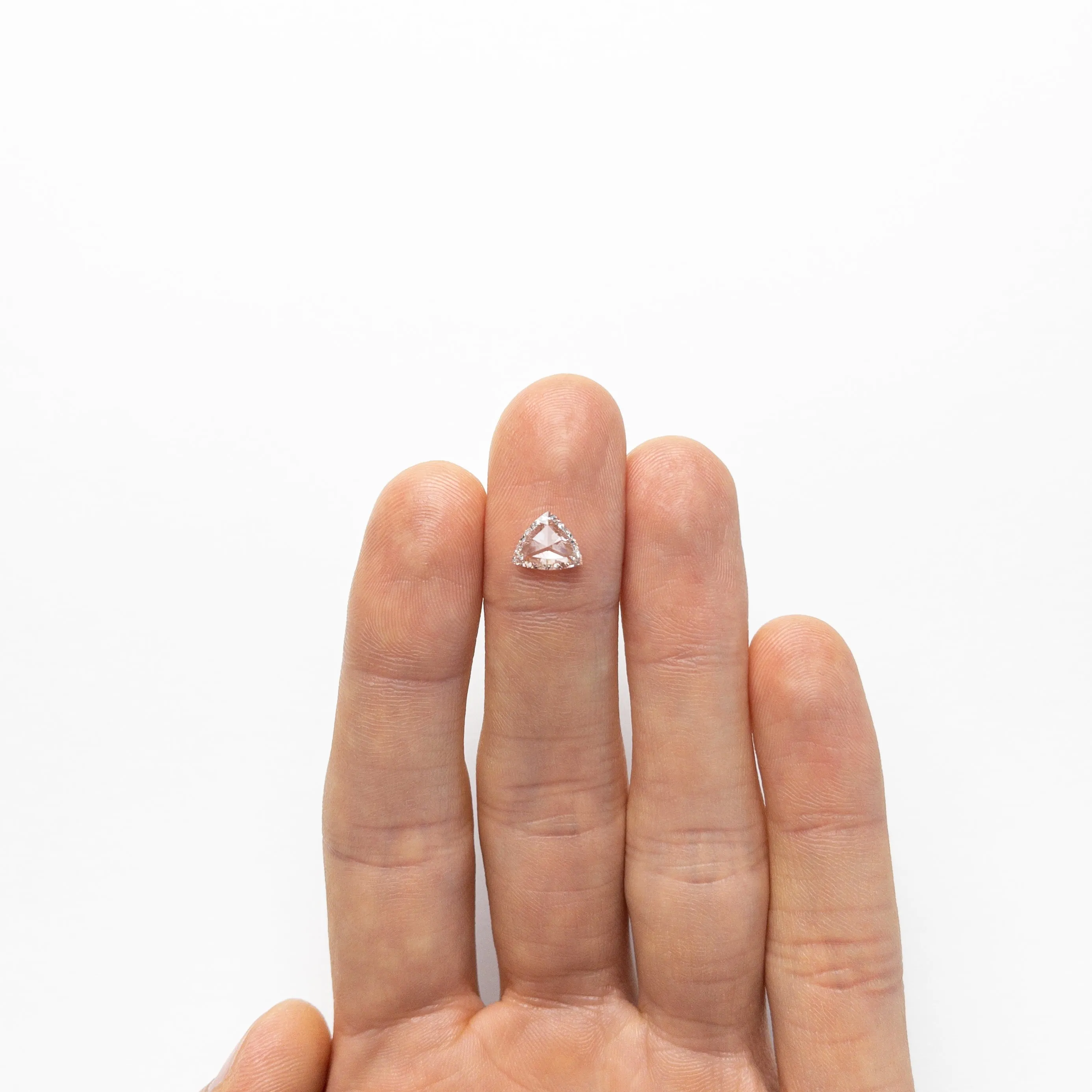 1.01ct 7.08x8.57x2.31mm VS2 E Trillion Rosecut  21169-01