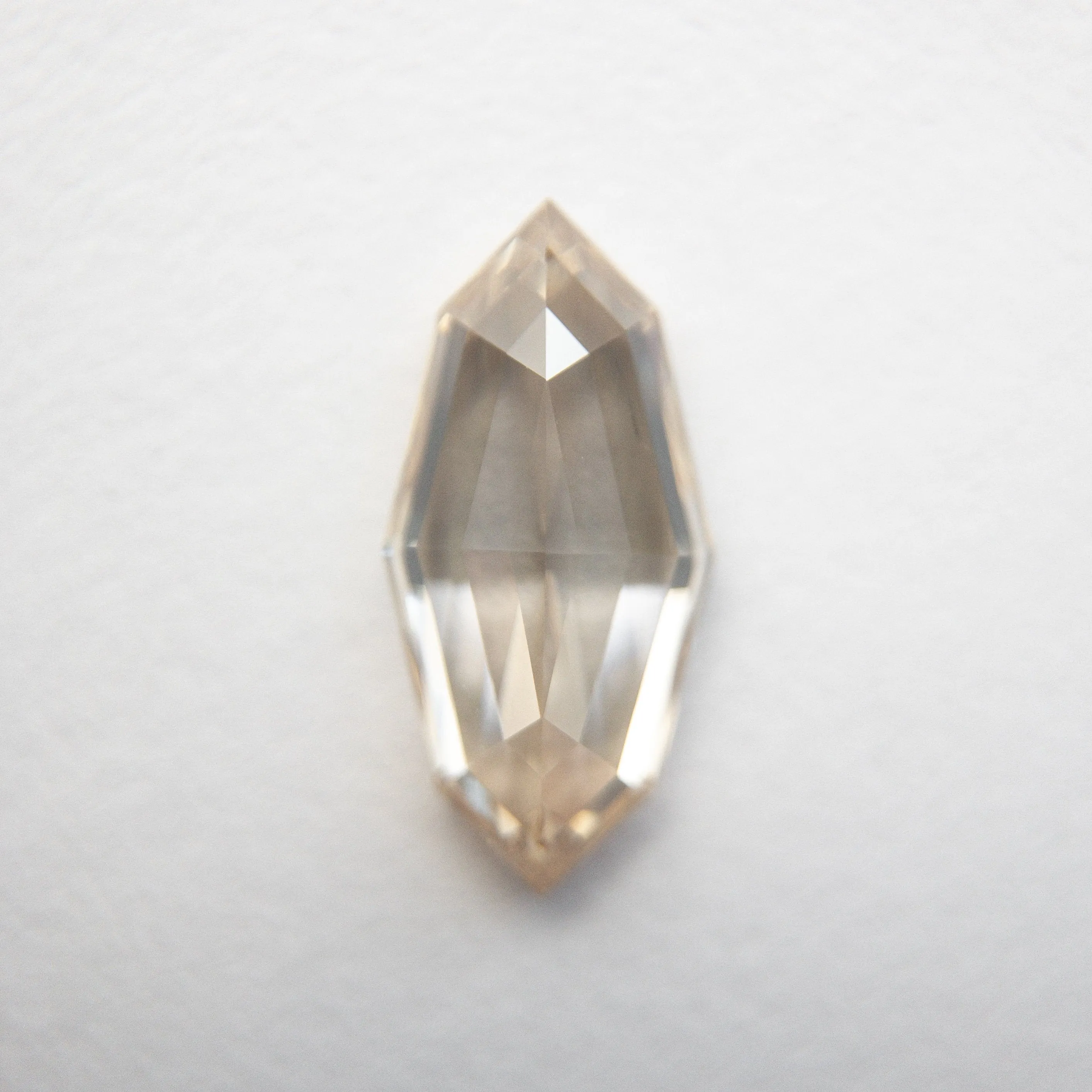 1.07ct 10.53x5.12x2.83mm SI1 Champagne Step Cut Marquise 18839-02