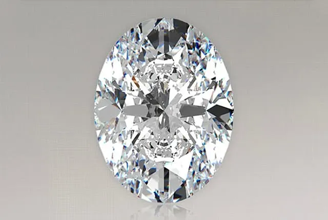 1.64 Carat Oval Lab Diamond