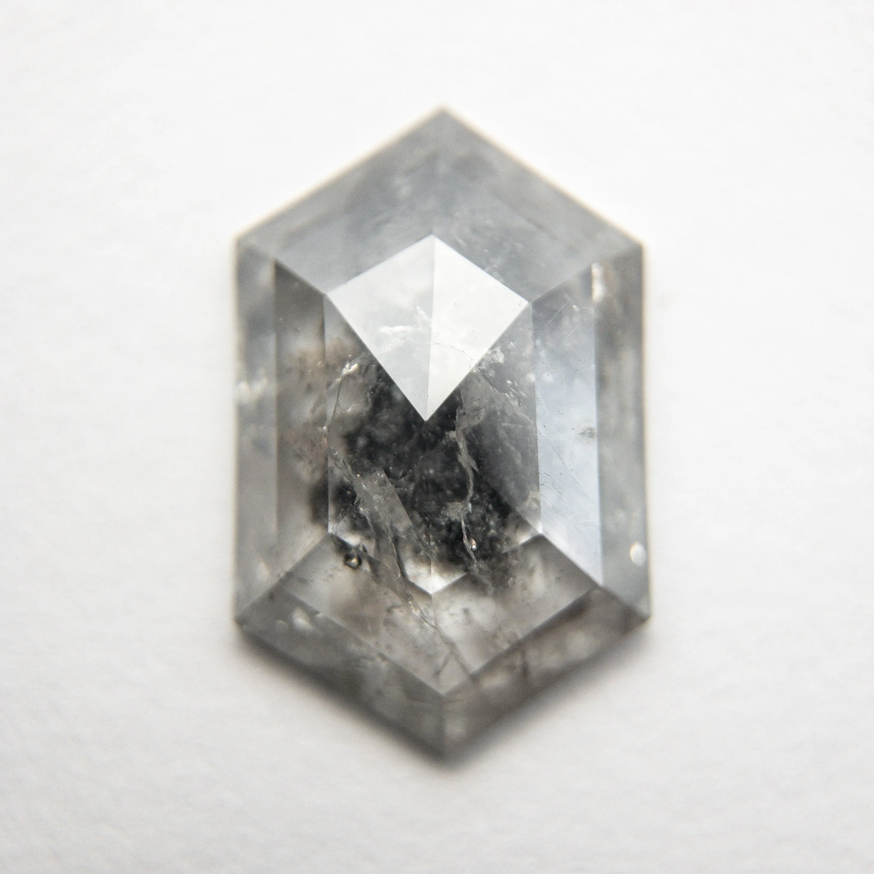 2.37ct 12.54x8.02x2.69mm Hexagon Rosecut 18761-01
