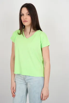 Absolut Cashmere T-shirt Serra Cotone Verde Fluo