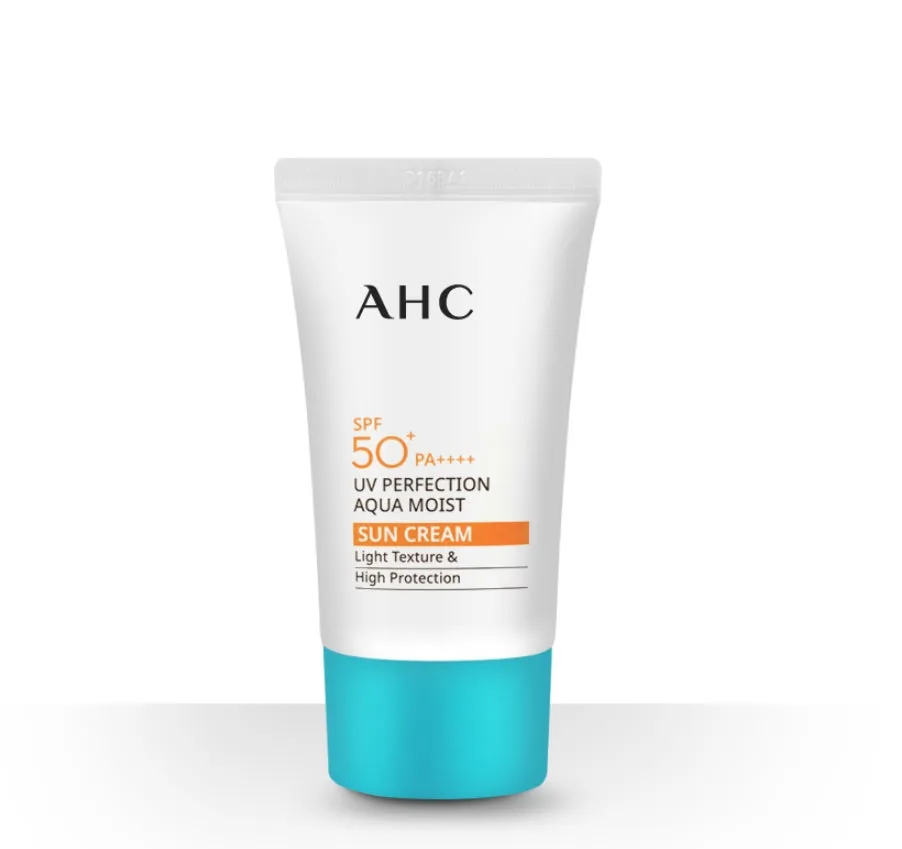 AHC UV Perfect Aqua Moist Sun Cream 50ml SPF 50+PA+++ Sunscreens Moist Sunblock
