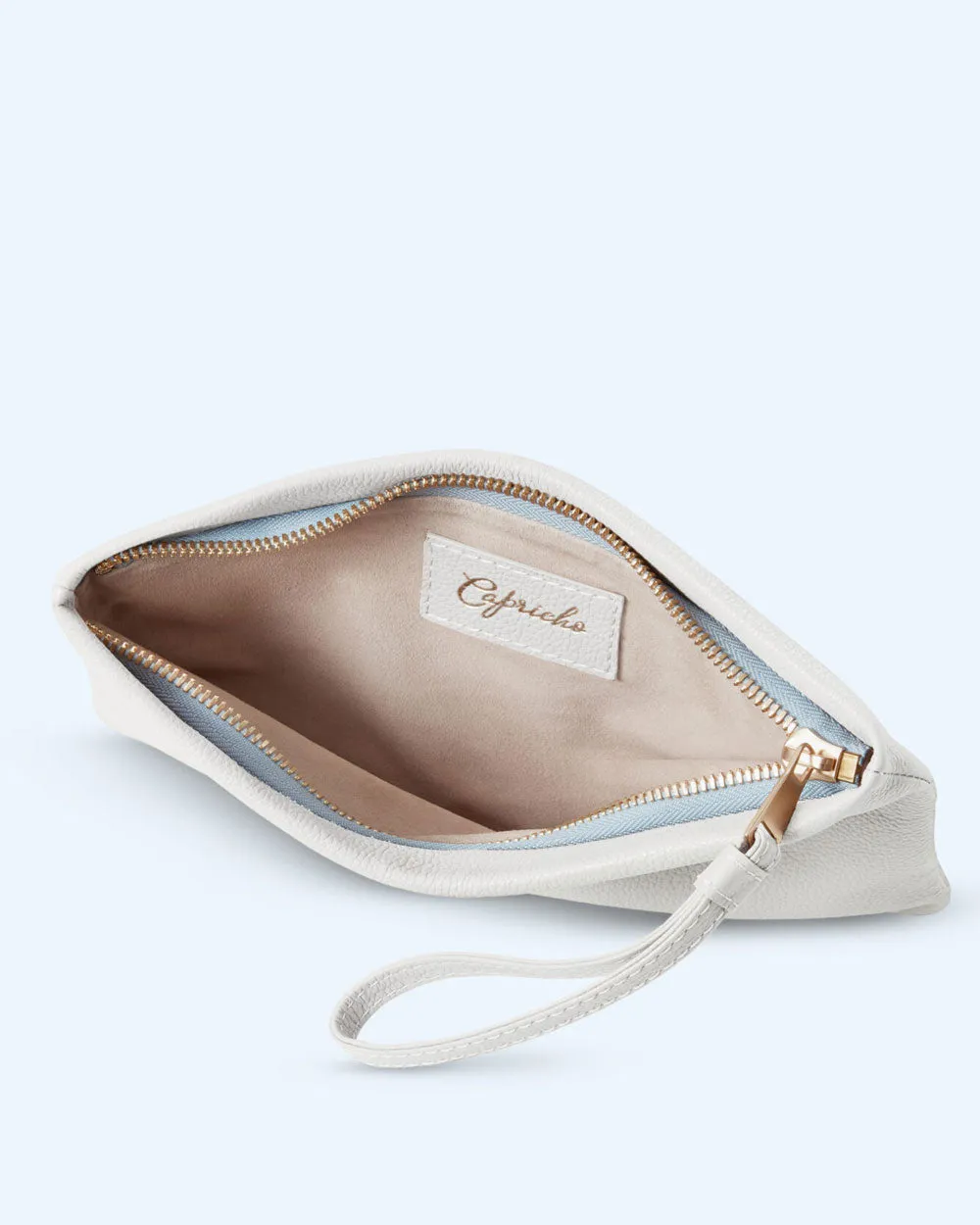 Alexis Pouch in Pearl