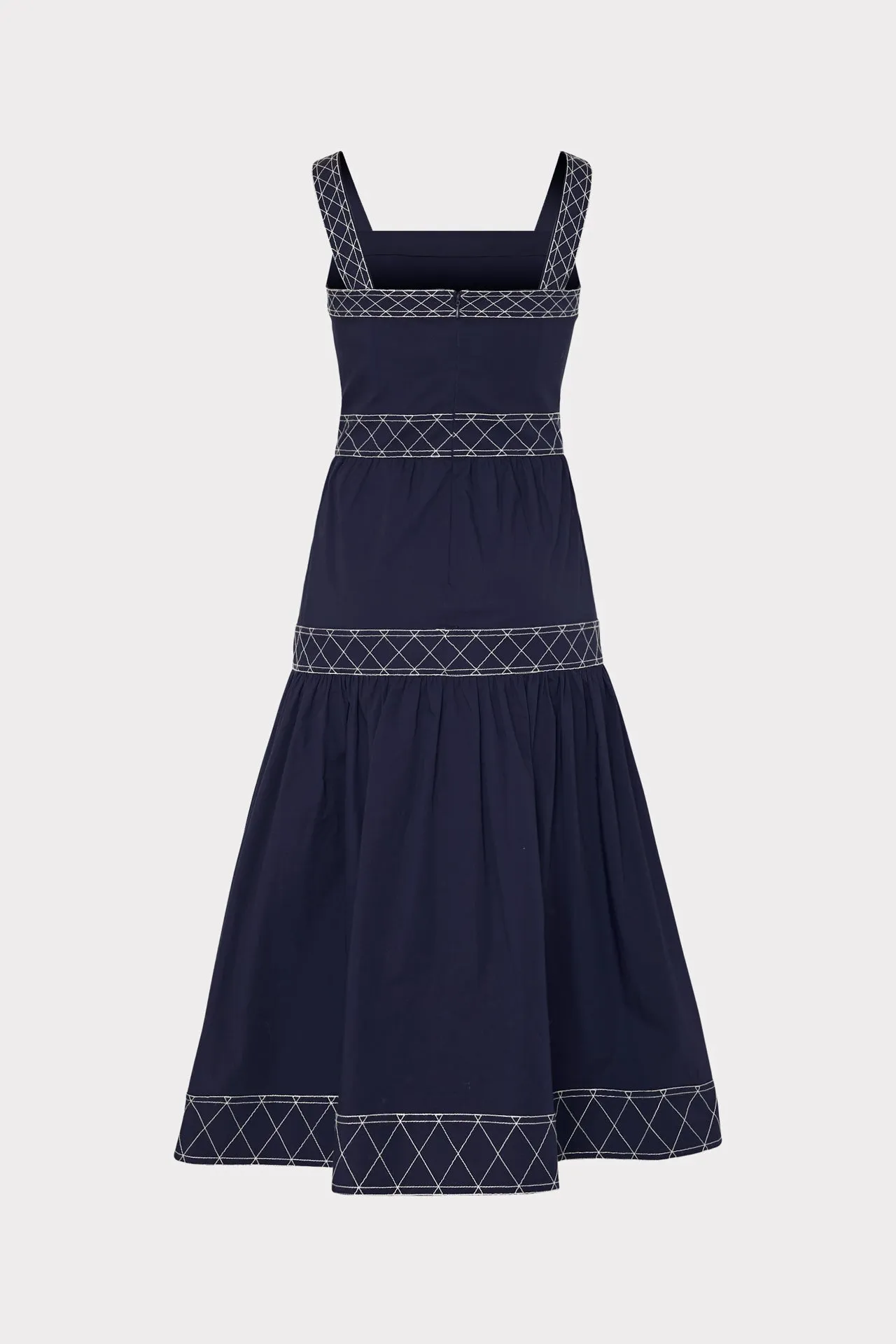 Annette Poplin Midi Dress