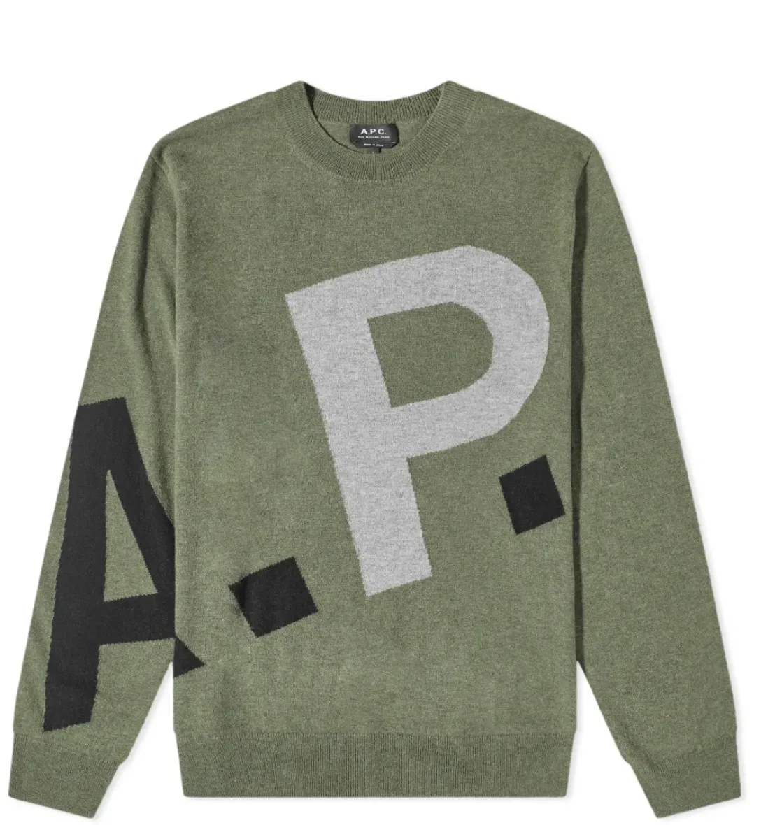 A.P.C.  |Logo V-neck & Crew neck