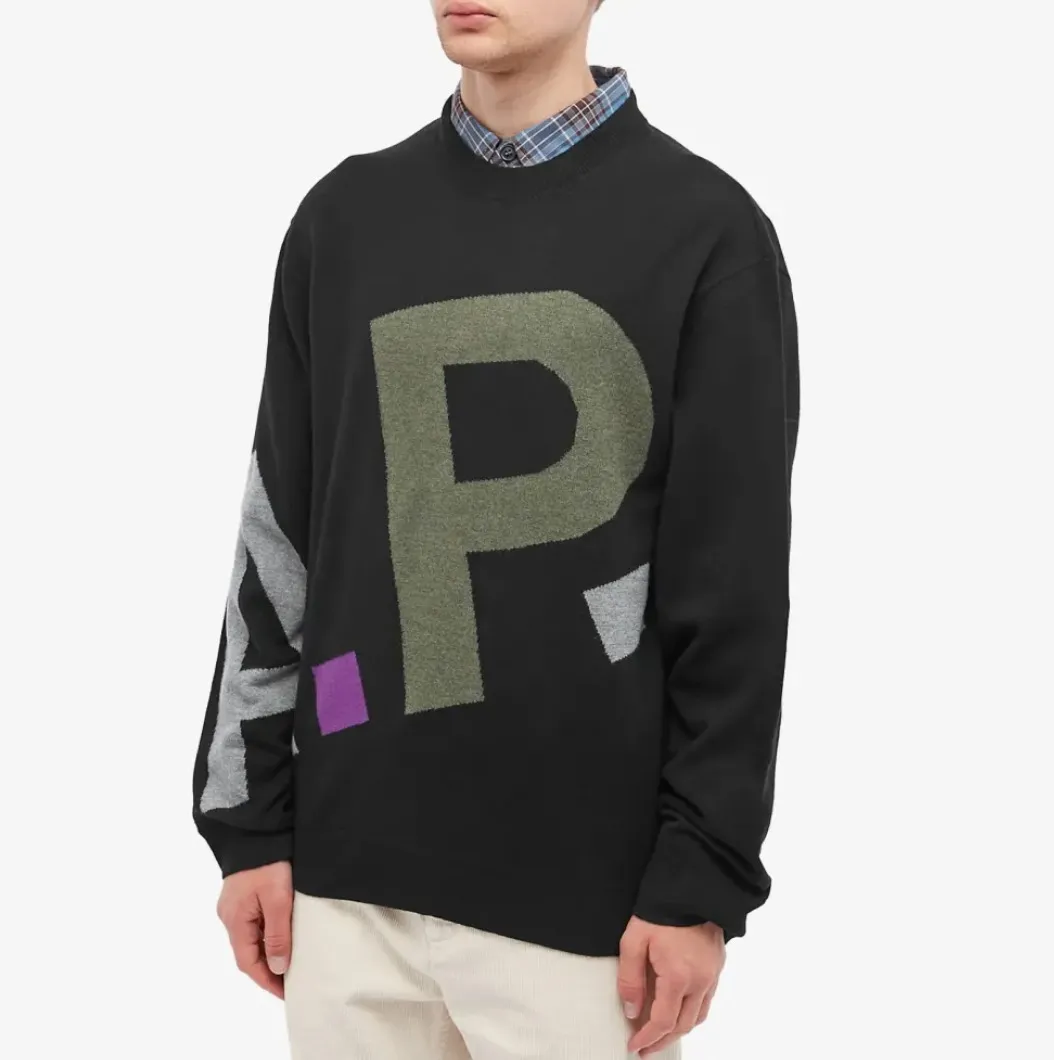 A.P.C.  |Logo V-neck & Crew neck