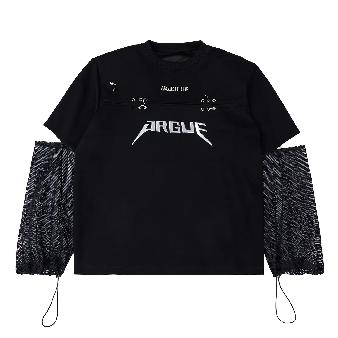 Argue Culture  |Unisex Street Style Plain Oversized Logo T-Shirts