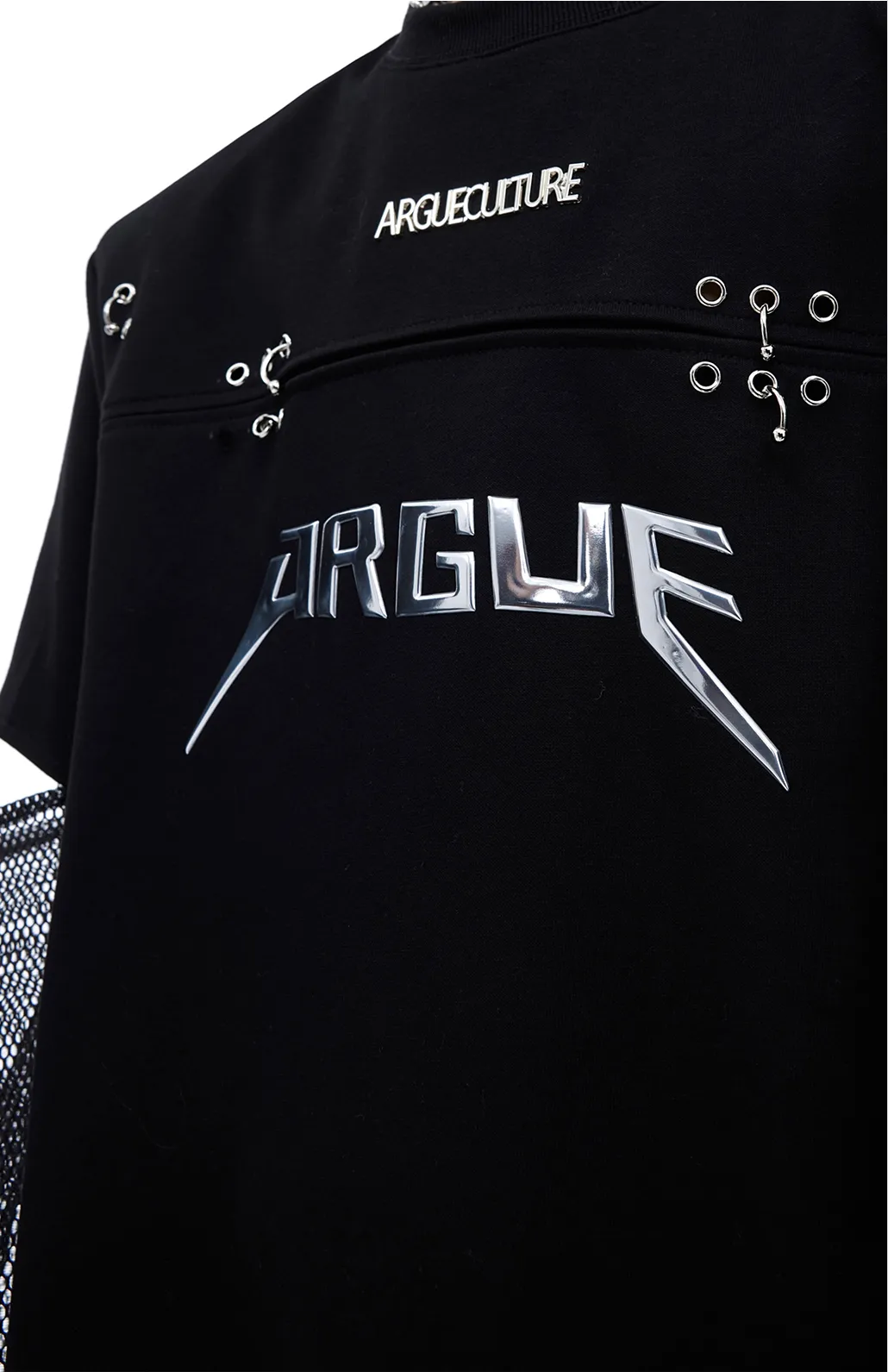 Argue Culture  |Unisex Street Style Plain Oversized Logo T-Shirts