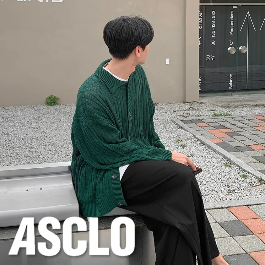 ASCLO  |Casual Style Unisex Street Style Long Sleeves Medium