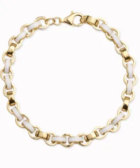 Awe Chunky Enamel Bracelet