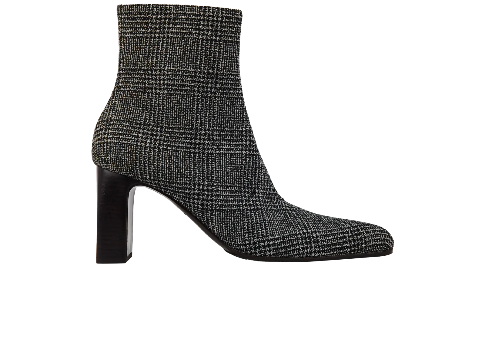 Balenciaga Houndstooth Ankle Boots-UK5