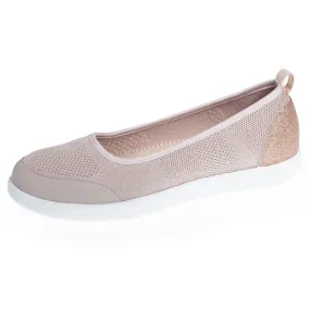 Ballerines Femme slip-on Rose poudré