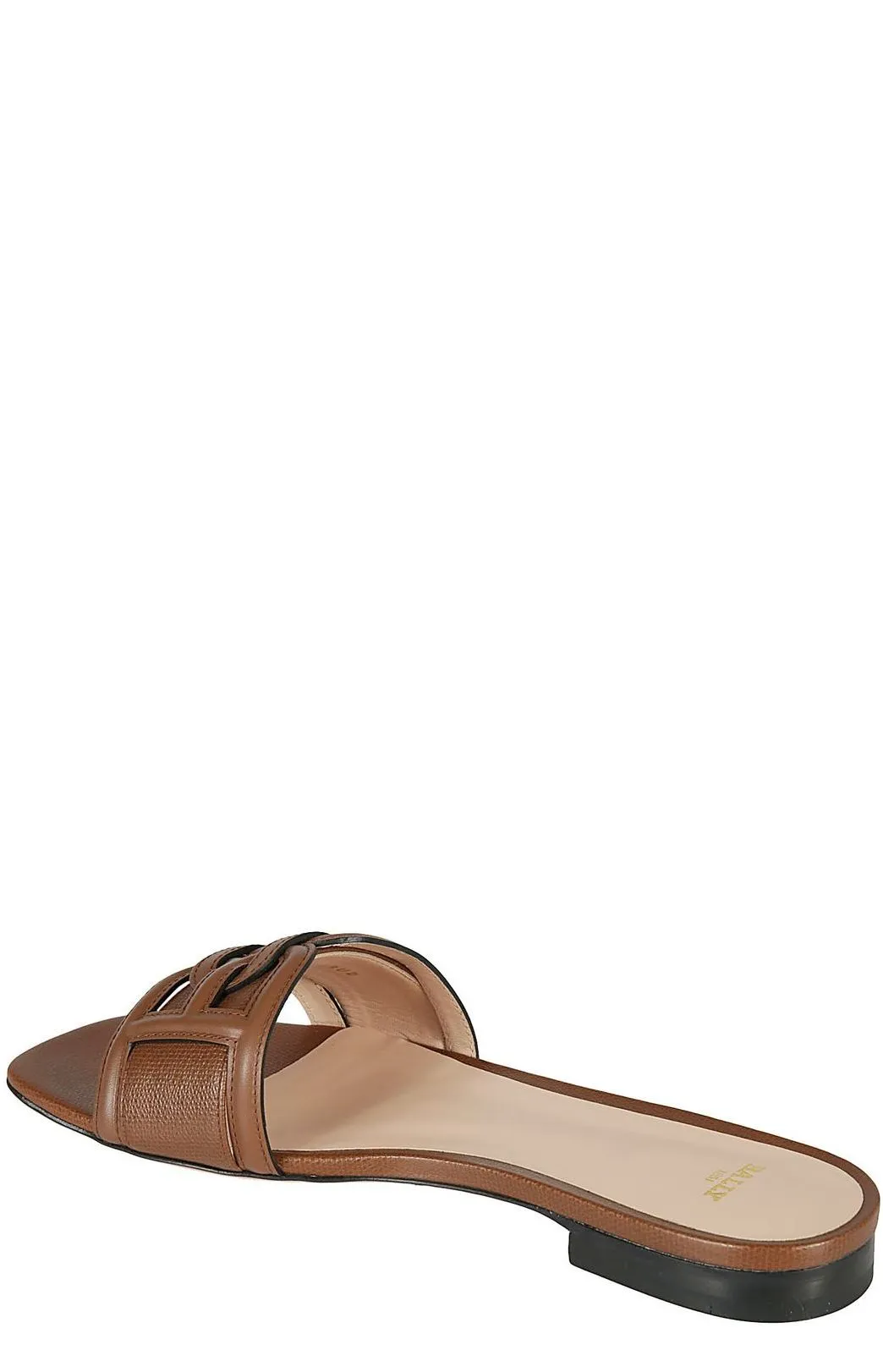 Bally Logo Embossed Slip-On Sandals