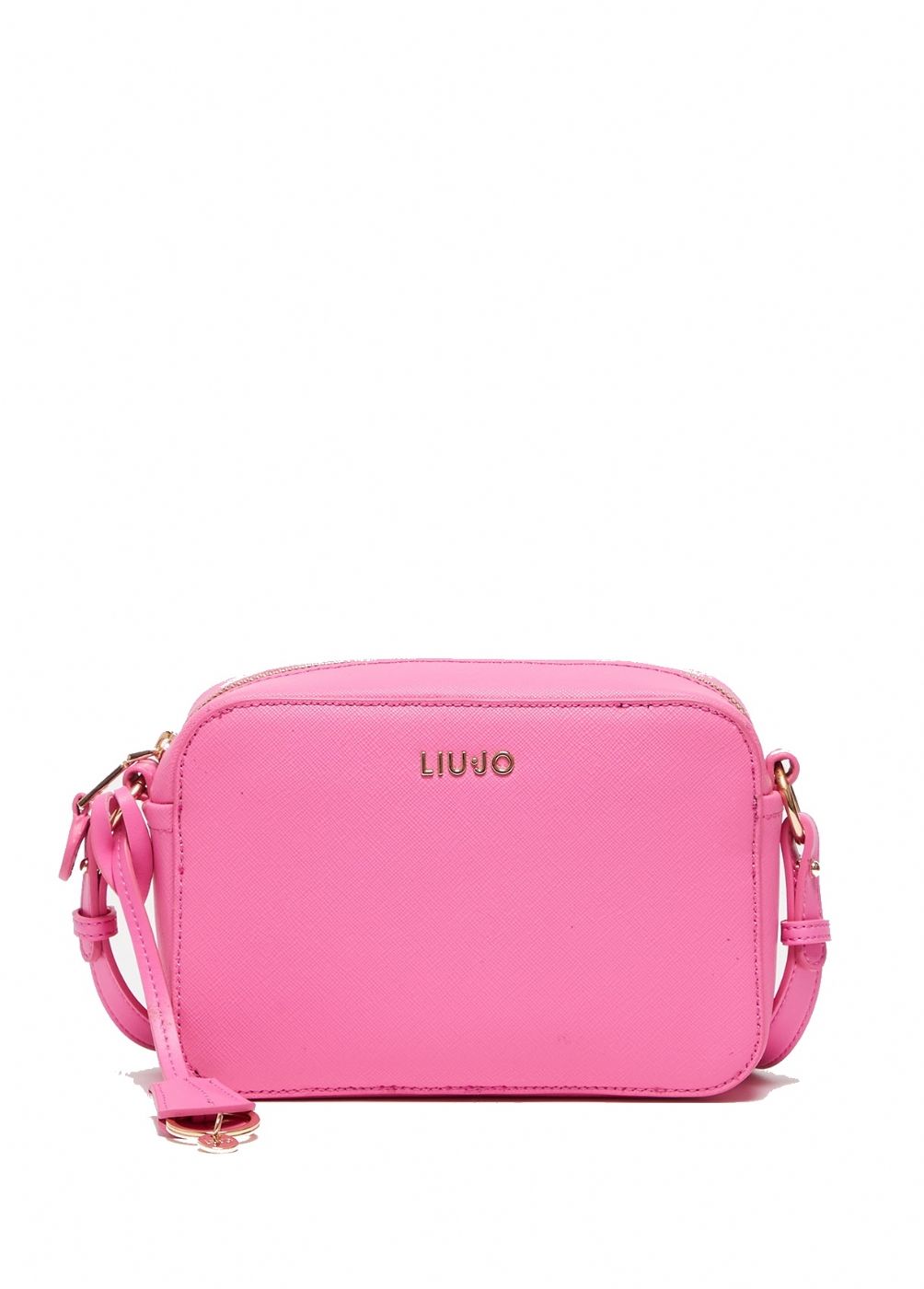 BORSA A TRACOLLA LIU JO ECOSOSTENIBILE FUXIA ECS M CAMERA CASE LIU-JO AGAR AA3008E0087 COL.71038