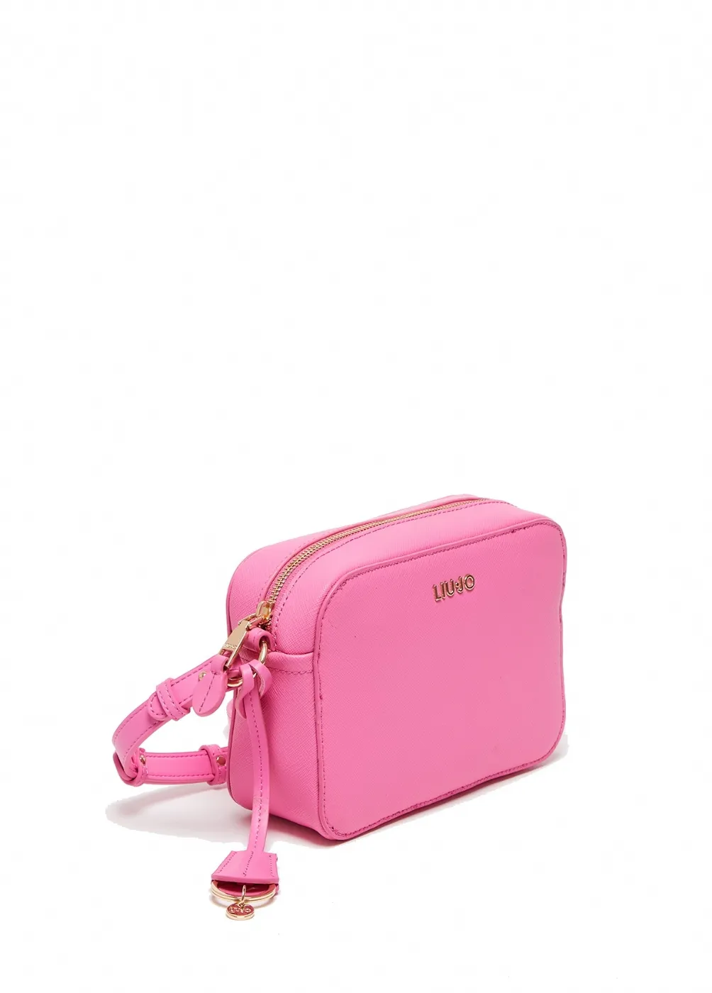 BORSA A TRACOLLA LIU JO ECOSOSTENIBILE FUXIA ECS M CAMERA CASE LIU-JO AGAR AA3008E0087 COL.71038