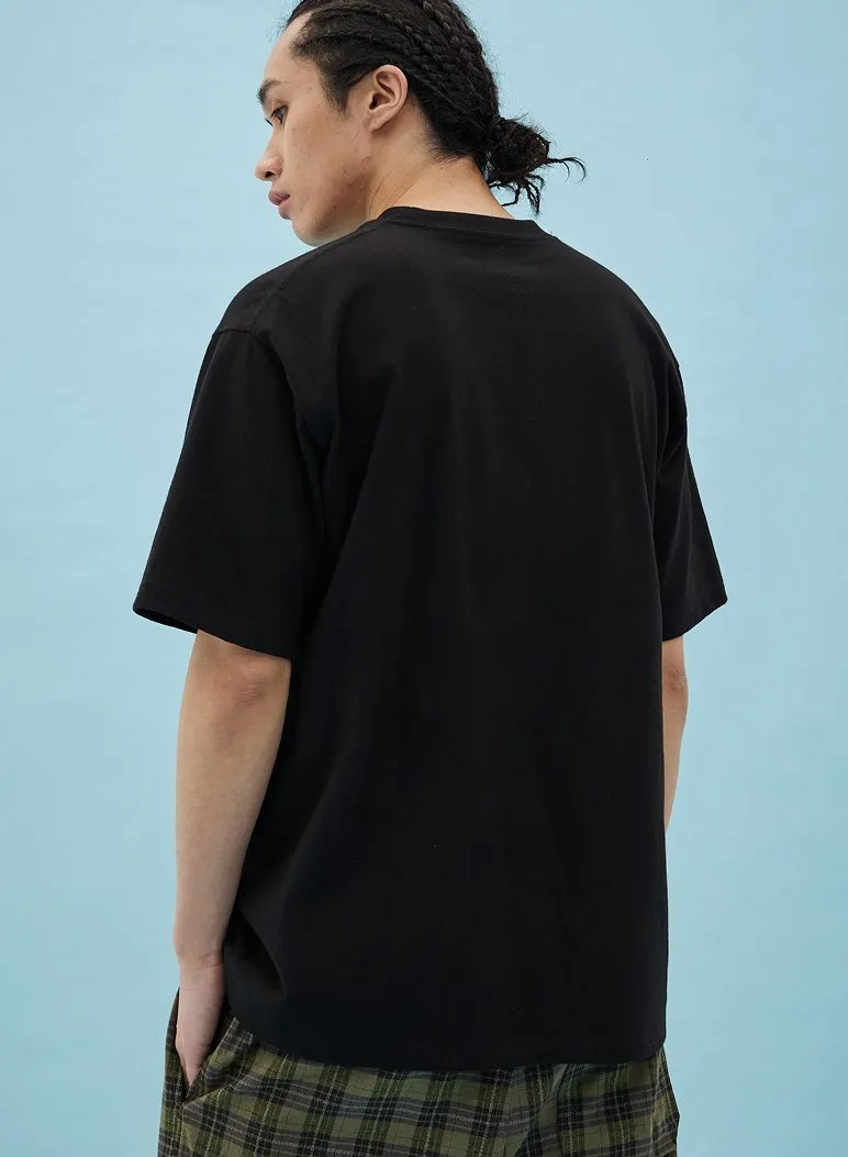 BROWNBREATH  |Unisex Street Style Short Sleeves Oversized Logo T-Shirts