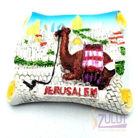 Camel Of Jerusalem Hand Made Magnets MAG097