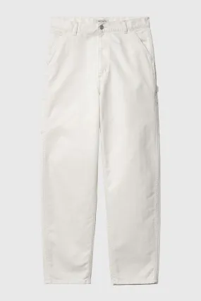 Carhartt Wip W' Norris Single Knee Pant Bianco Donna