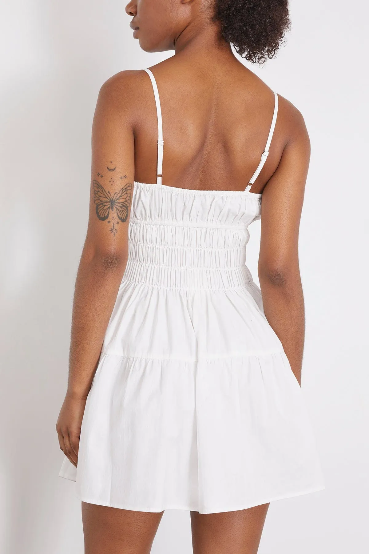 Caserto Dress in White