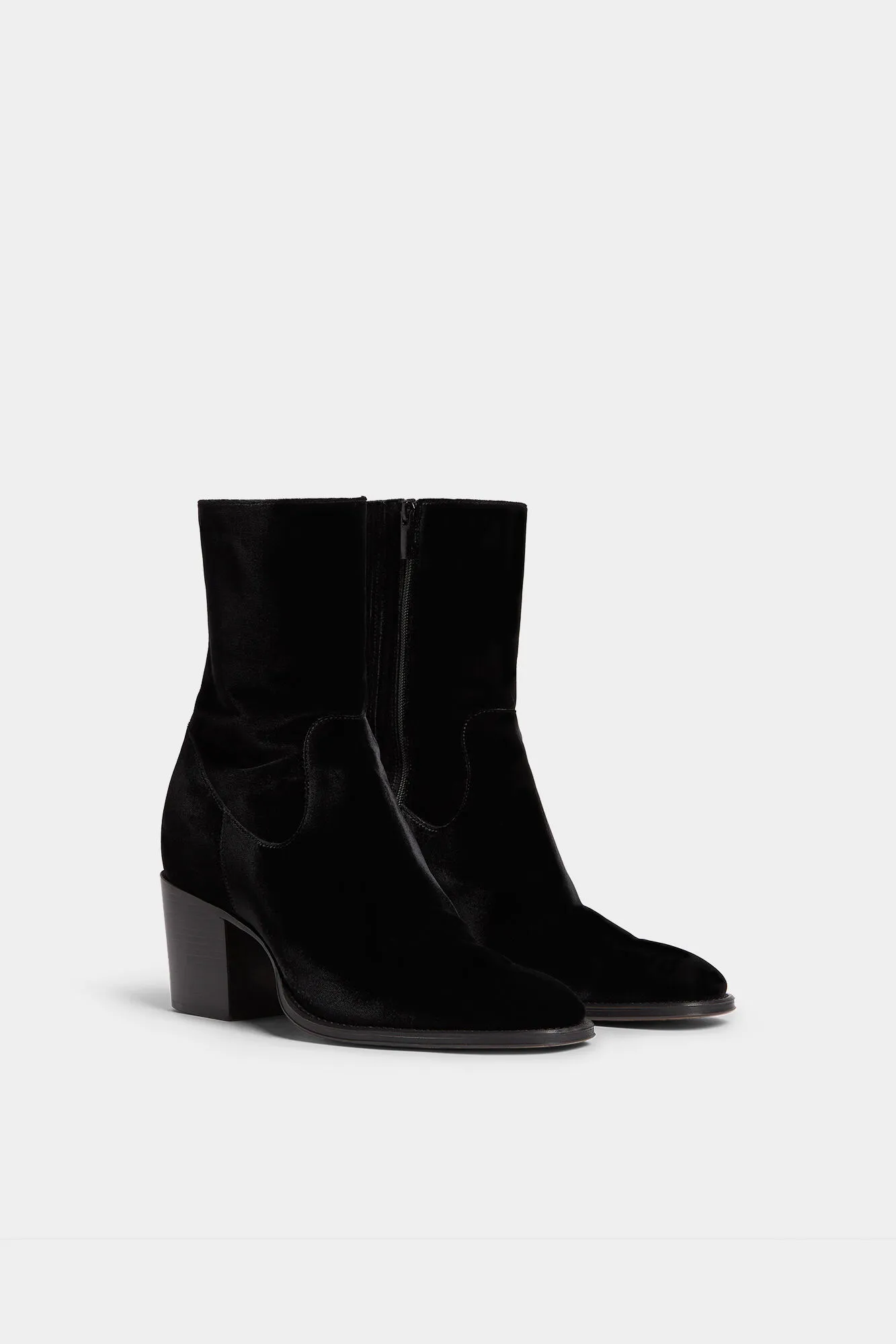 City Nights Viscose Heeled Boots