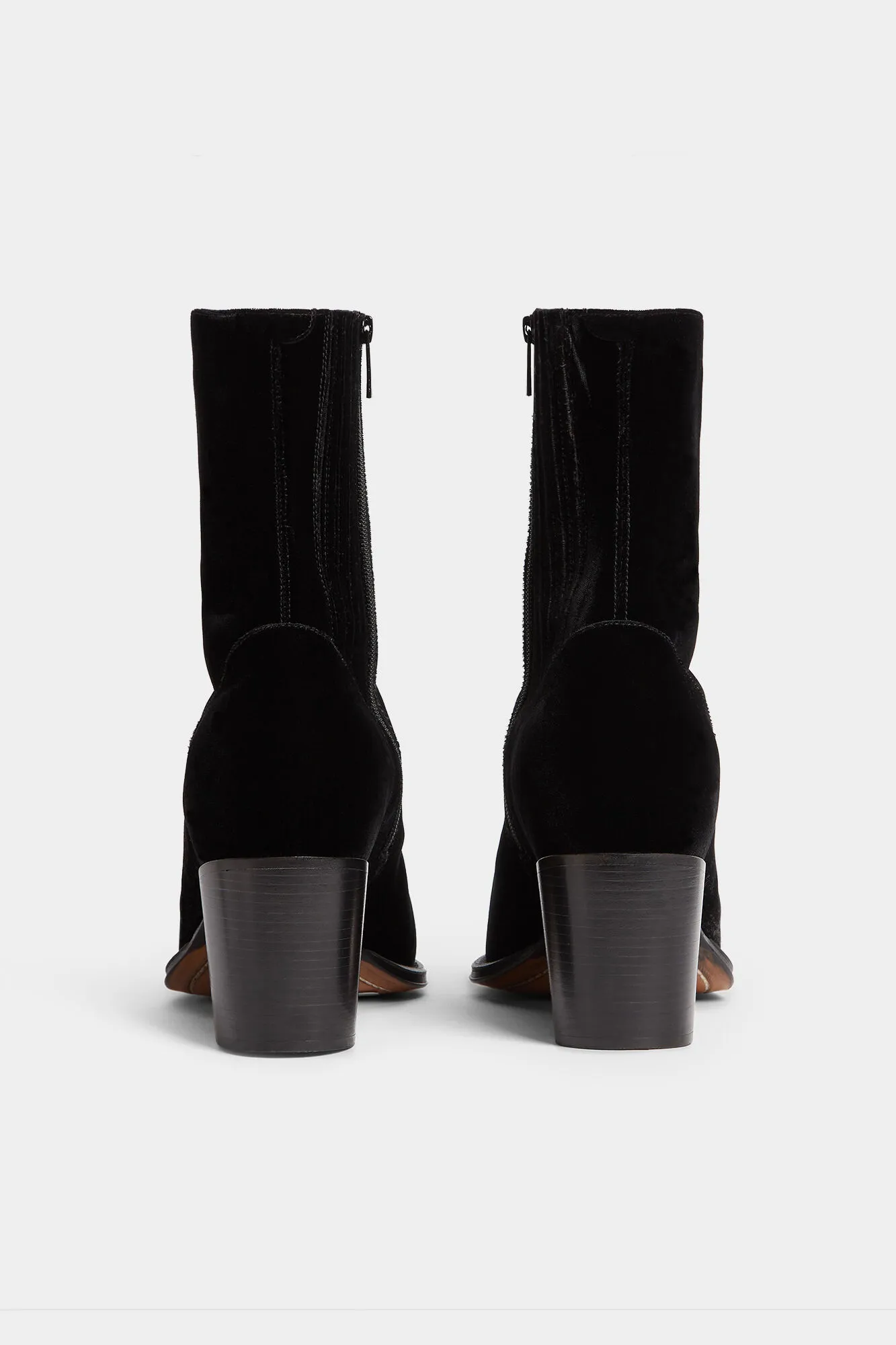 City Nights Viscose Heeled Boots