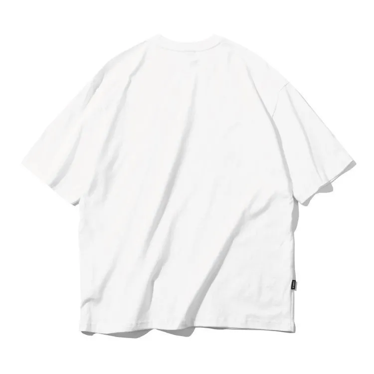 COMPAGNO  |Unisex Street Style Short Sleeves Oversized Logo T-Shirts