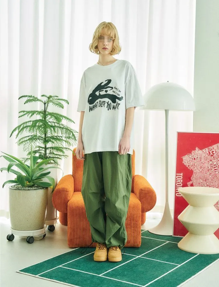 COMPAGNO  |Unisex Street Style Short Sleeves Oversized Logo T-Shirts