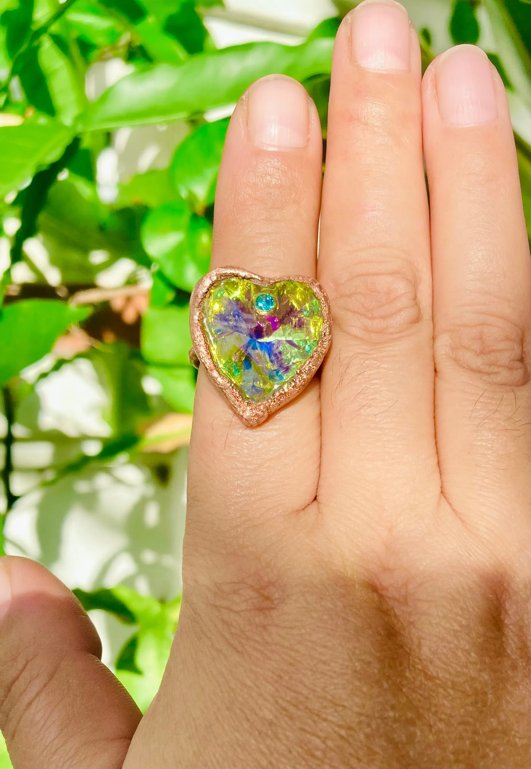 Cosmic Portal Heart Size 6.5