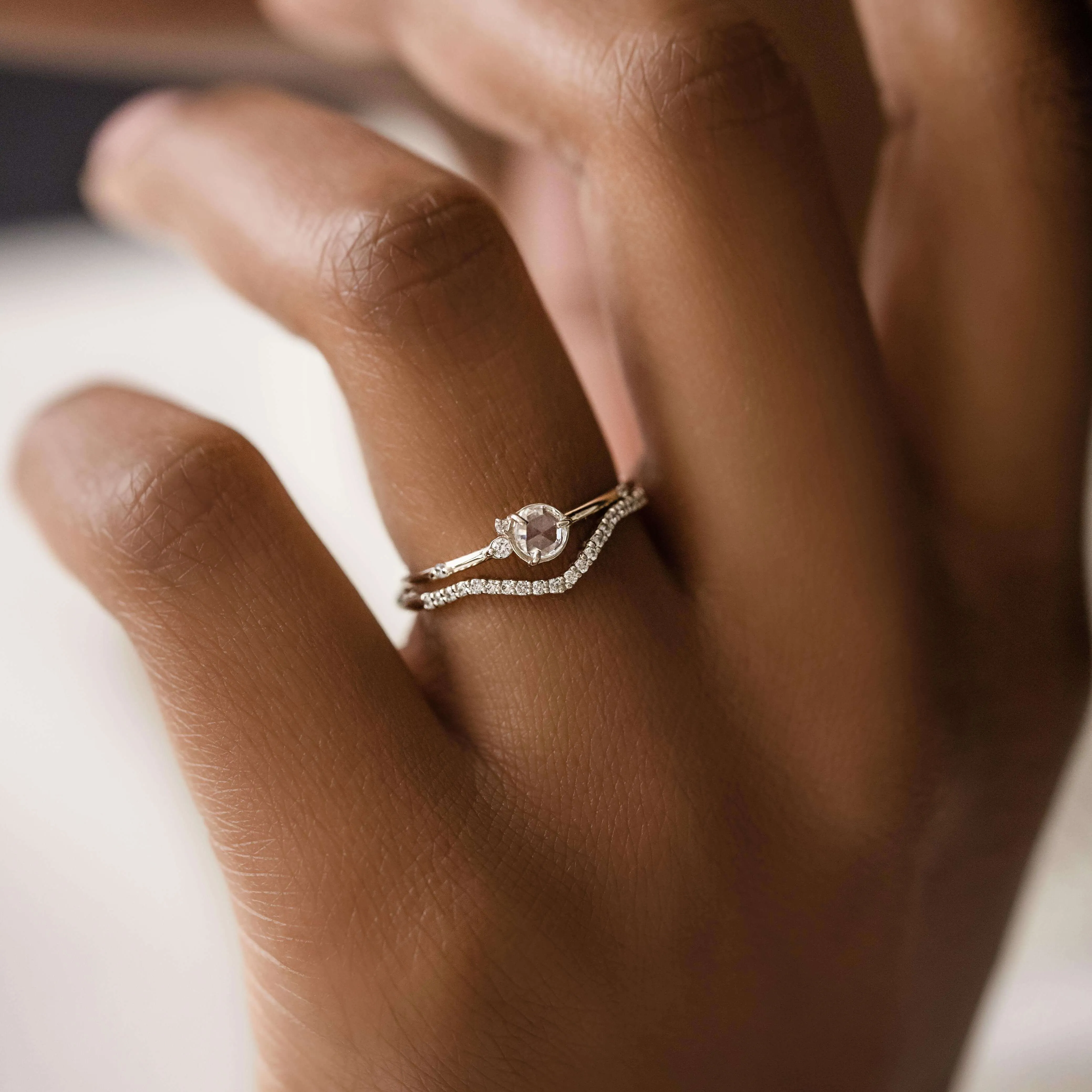 Curved Wisp Band - In Stock