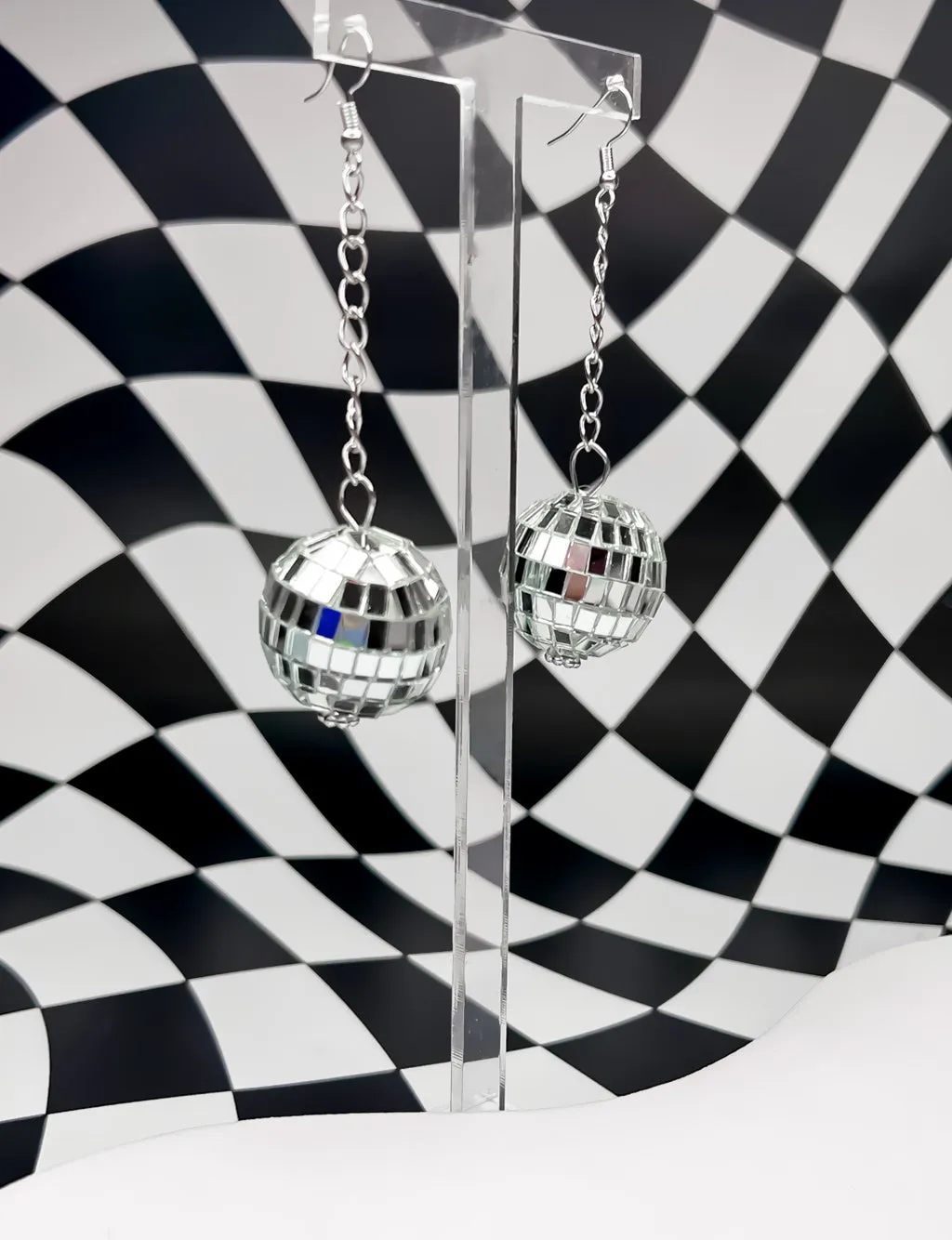 DISCO BALL EARRINGS