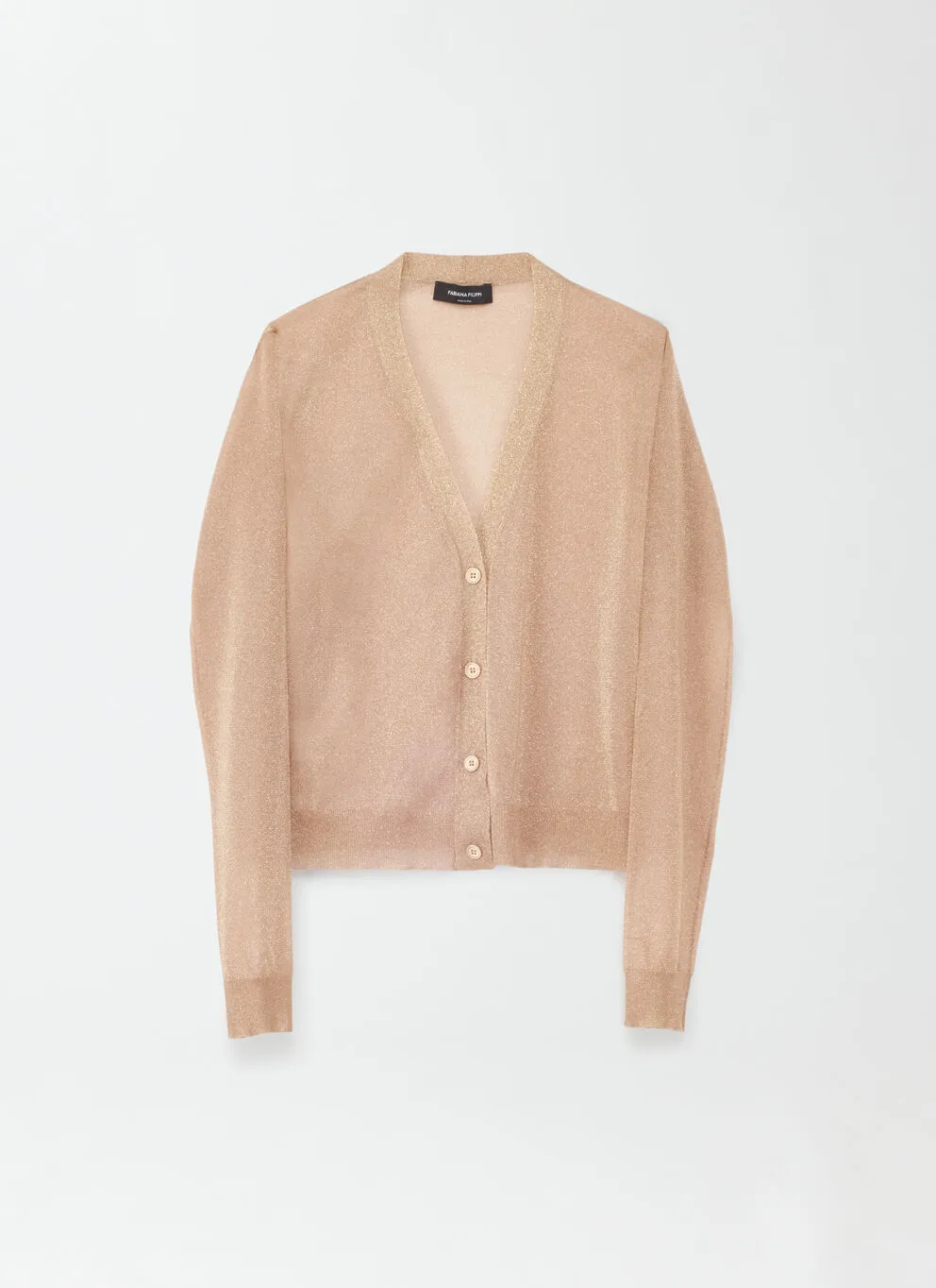 FABIANA FILIPPI  |Blended Fabrics Plain Cardigans