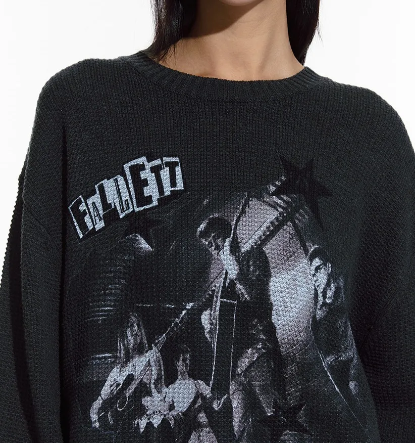 Fallett  |Crew Neck Casual Style Unisex Street Style U-Neck