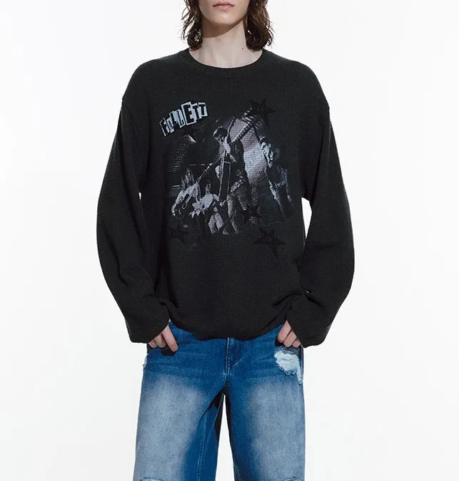 Fallett  |Crew Neck Casual Style Unisex Street Style U-Neck