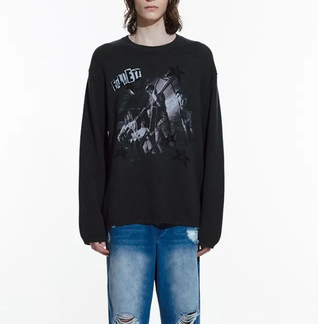 Fallett  |Crew Neck Casual Style Unisex Street Style U-Neck