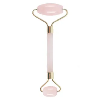 Gemstone double face roller - Rose quartz