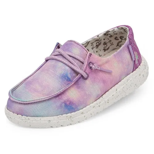 Hey Dude Girls Wendy Youth Slip On Shoes- Unicorn Dreamer