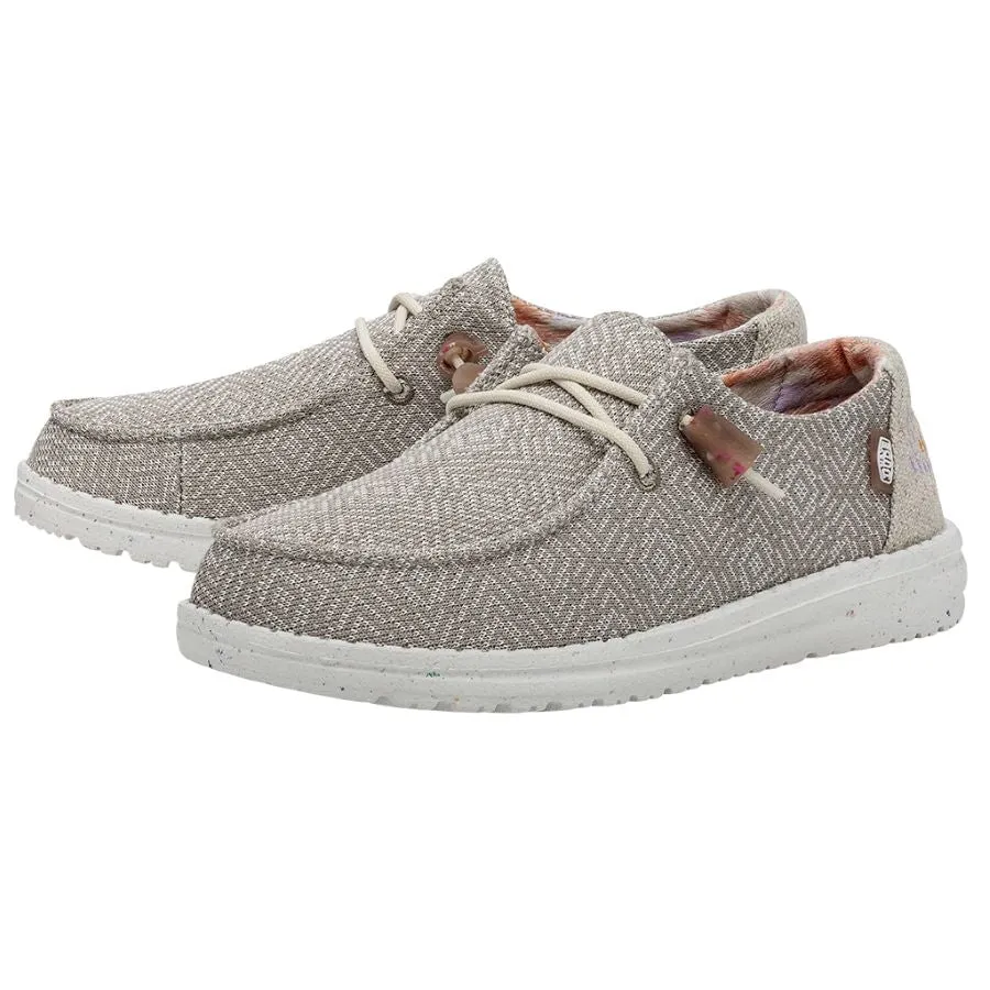 Hey Dude Women’s Wendy Knit II Slip On Shoes-Desert Taupe