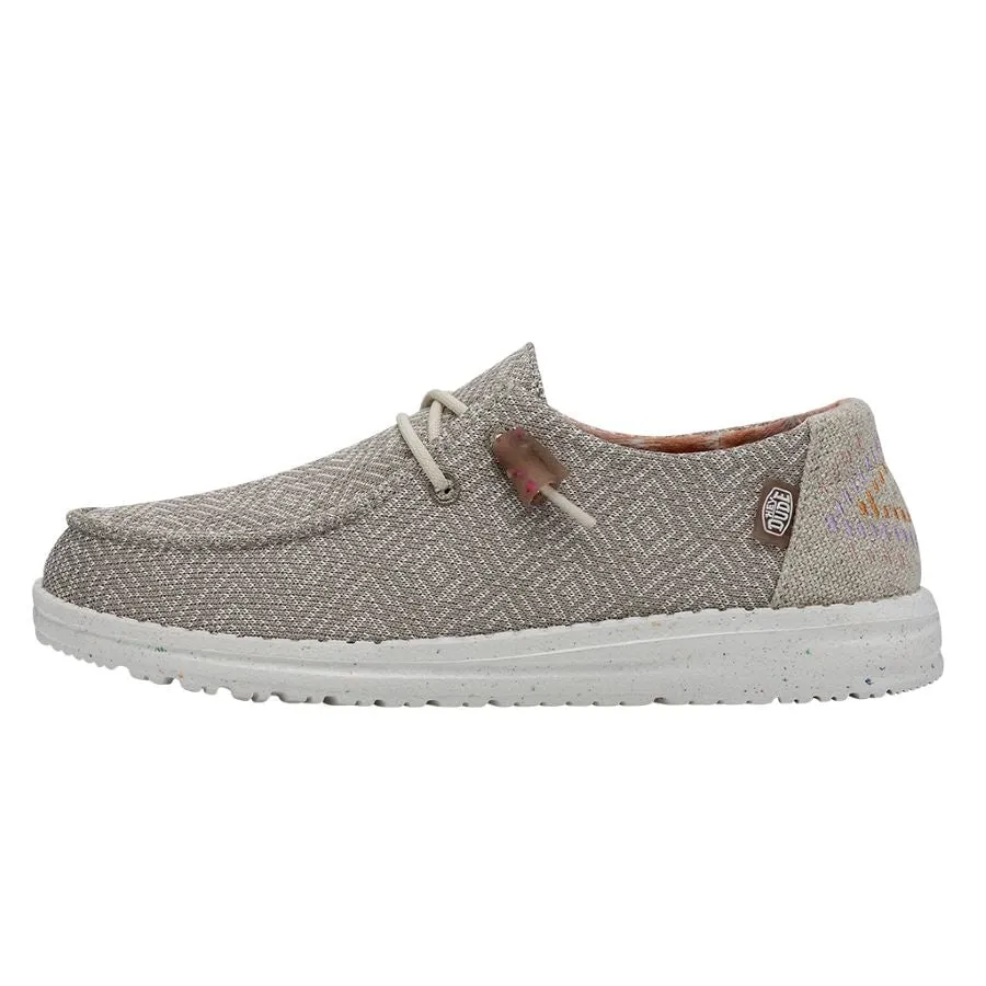 Hey Dude Women’s Wendy Knit II Slip On Shoes-Desert Taupe