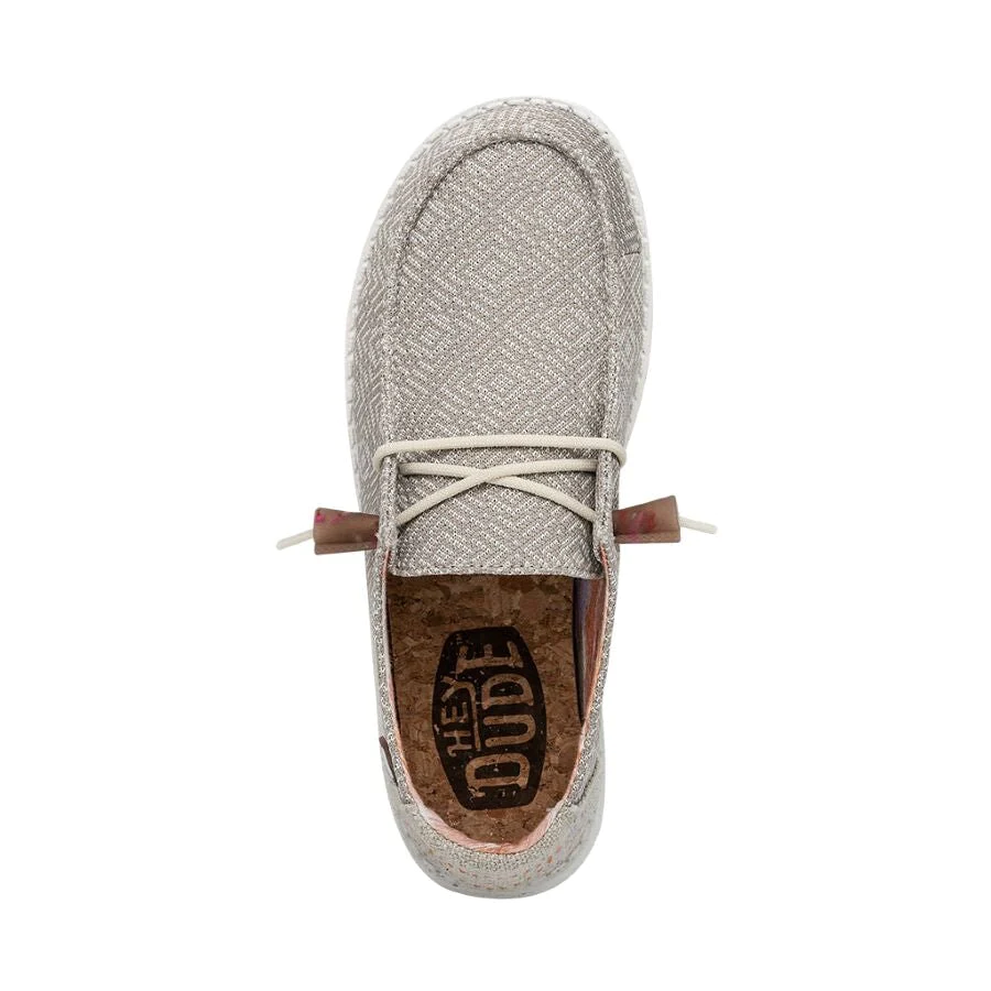 Hey Dude Women’s Wendy Knit II Slip On Shoes-Desert Taupe