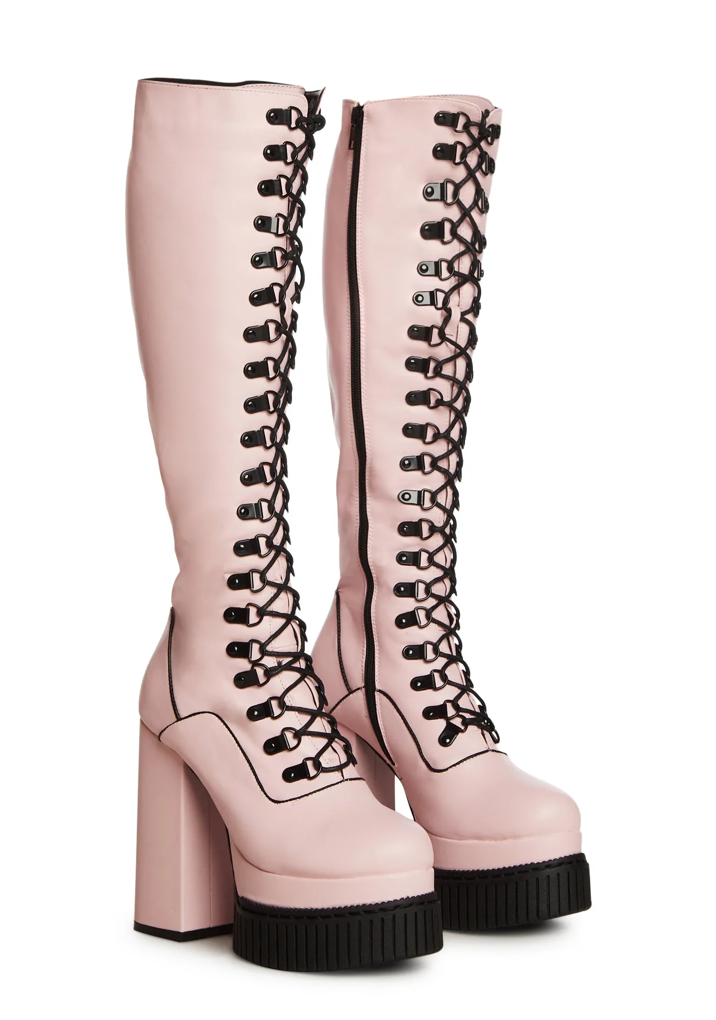 Hidden Agenda Knee High Boots-