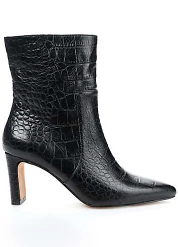 Kaleidoscope Croco Ankle Boots | Grattan