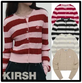 KIRSH  |Casual Style Street Style Logo Cardigans