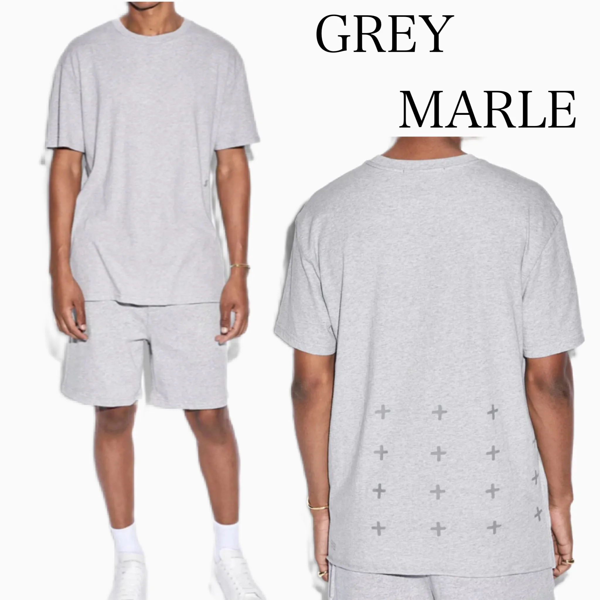 KSUBI  |Crew Neck Street Style Plain Cotton Short Sleeves Oversized