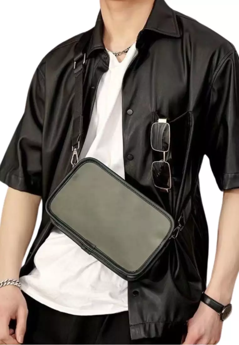 Lara Men's Zipper Crossbody Messenger Bags