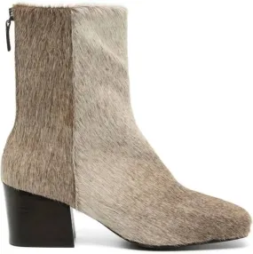 LEMAIRE leather ankle boots Neutrals