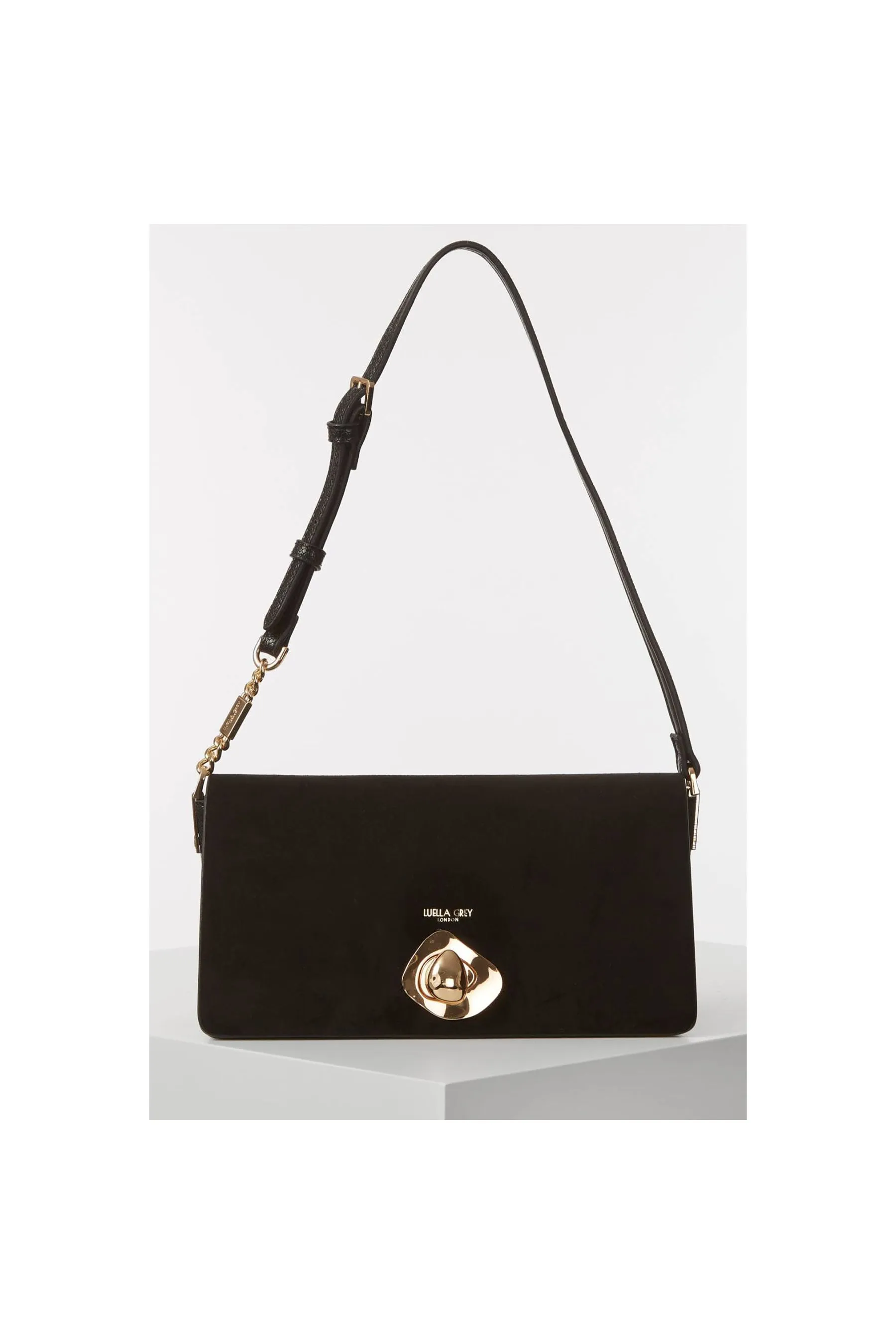 Luella Grey Tiffany Black Women Crossbody Bags