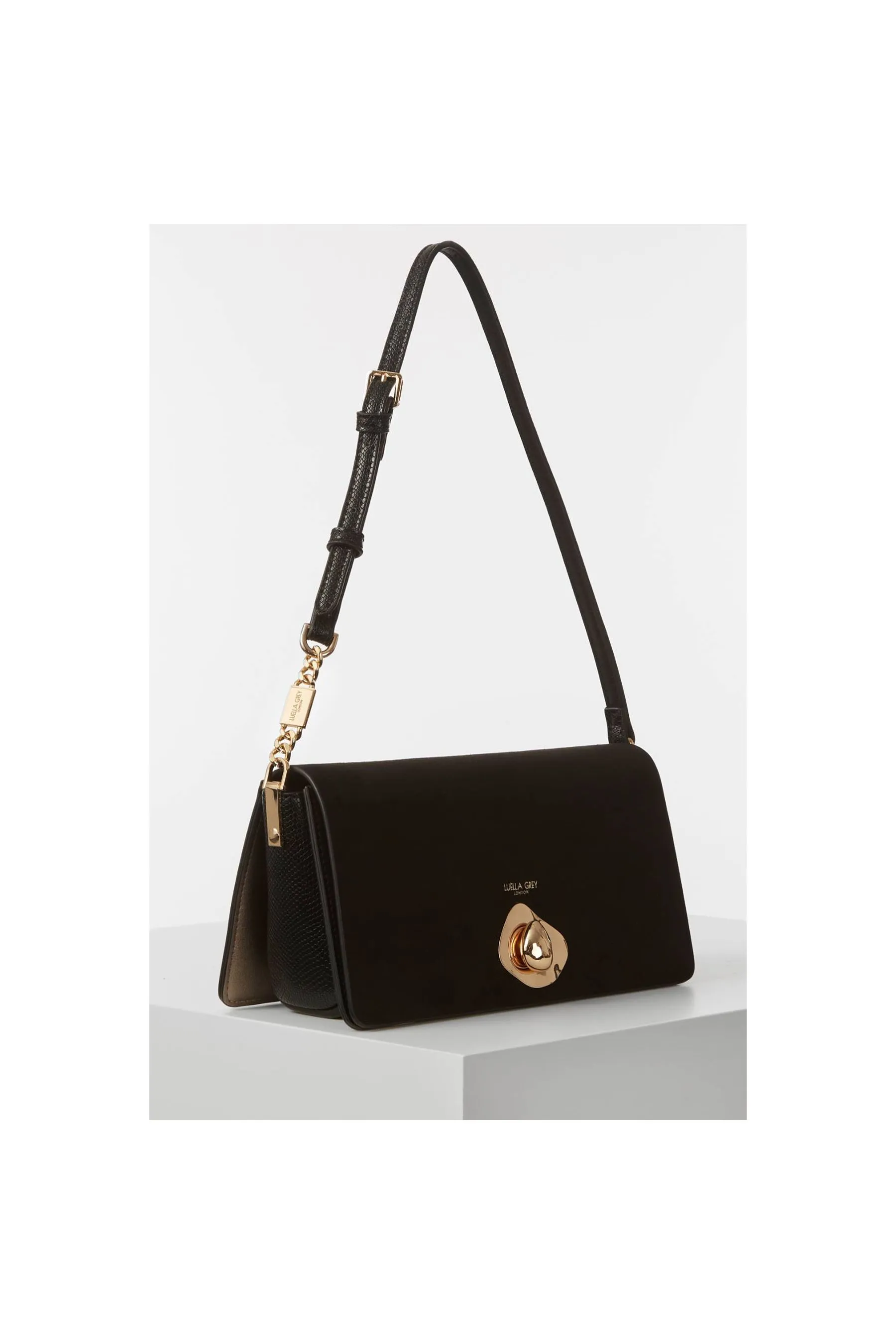 Luella Grey Tiffany Black Women Crossbody Bags