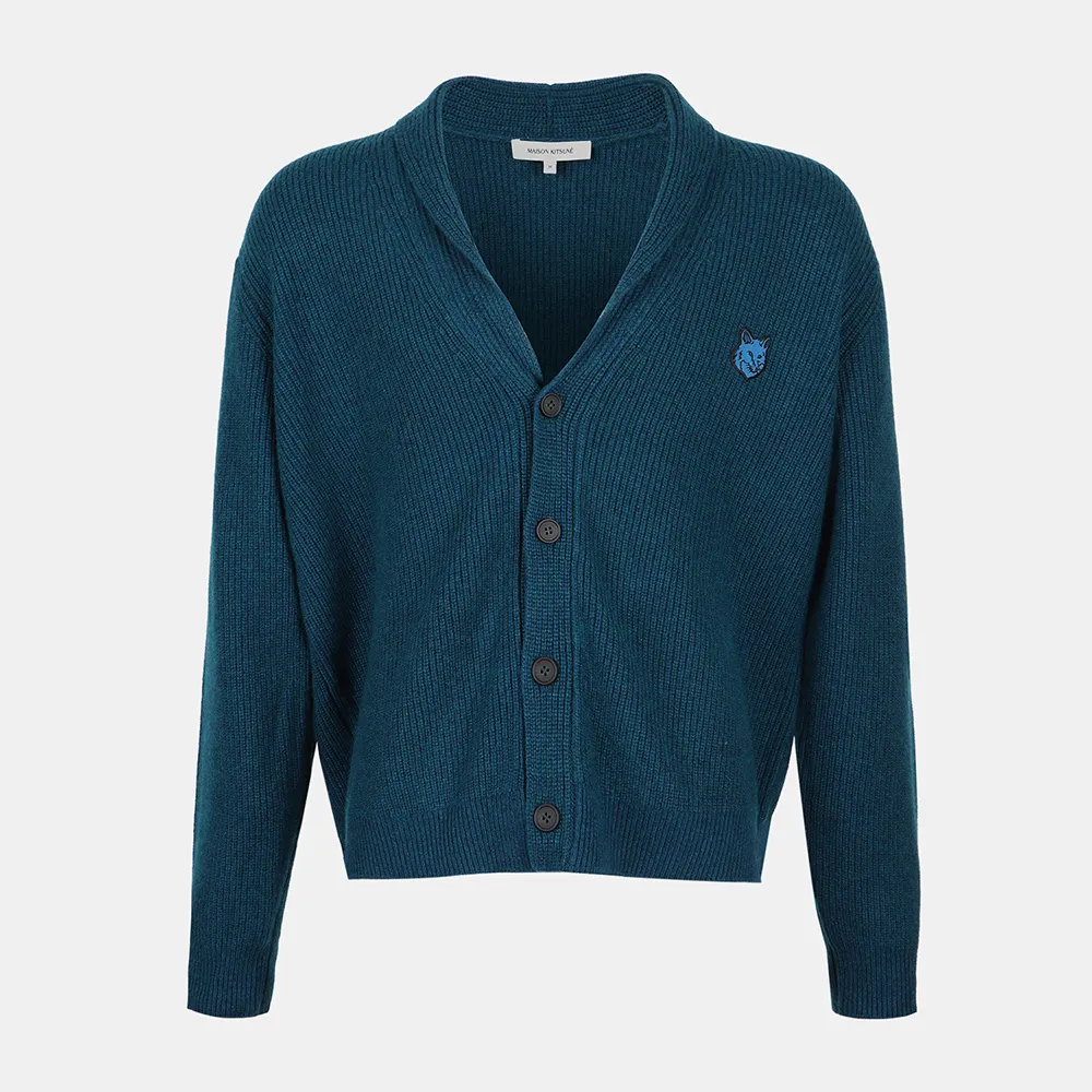 MAISON KITSUNE  |Unisex Street Style Logo Designers Cardigans