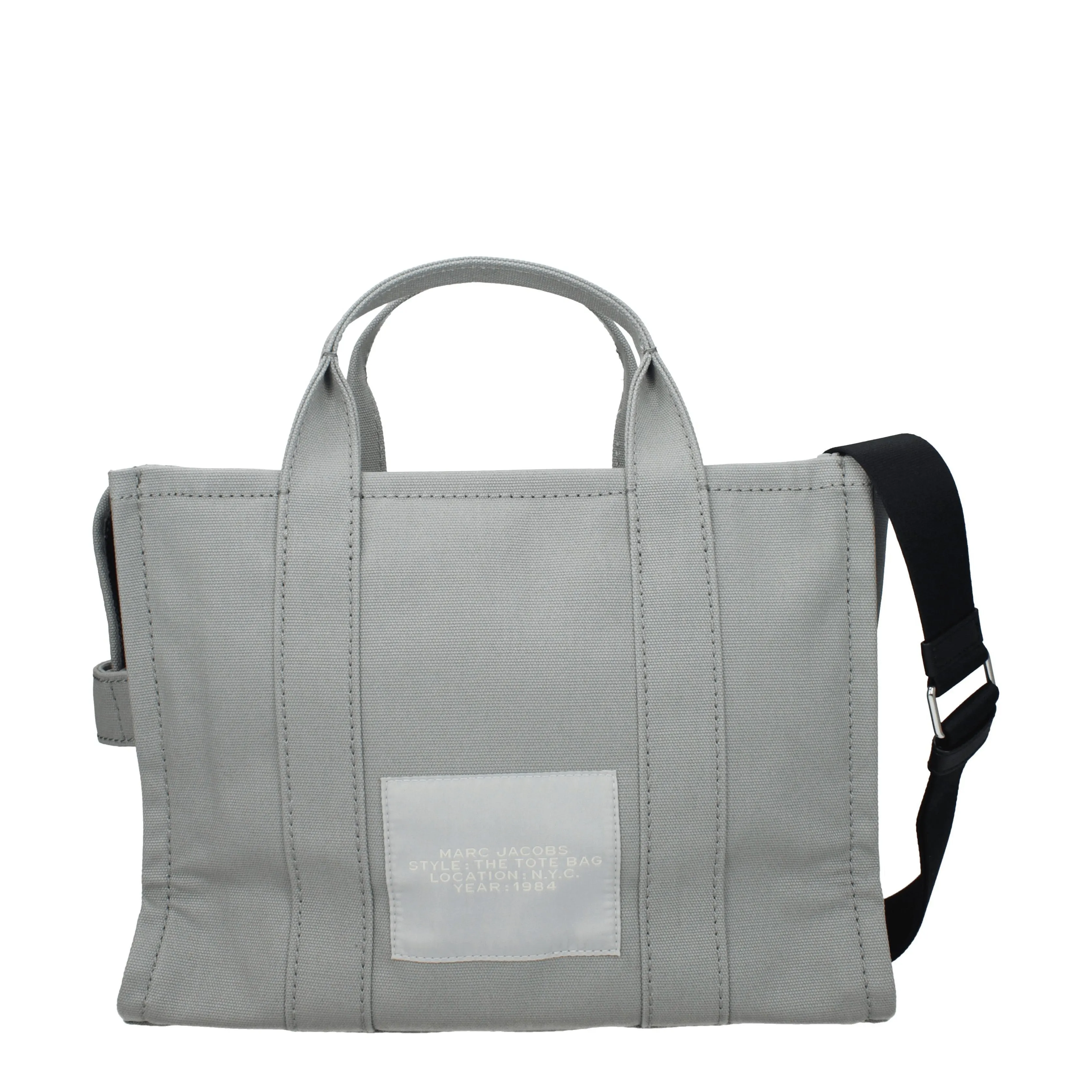 Marc Jacobs Hand Bags The tote bag Women Fabric Gray/Gray Wolf