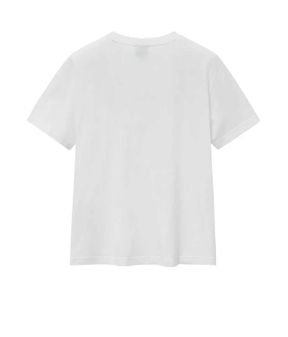 Marithe + Francois Girbaud  |Unisex Street Style U-Neck Plain Cotton Short Sleeves